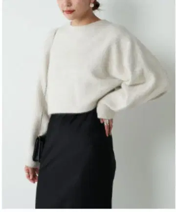 GALLARDAGALANTE 크루넥 숏 니트