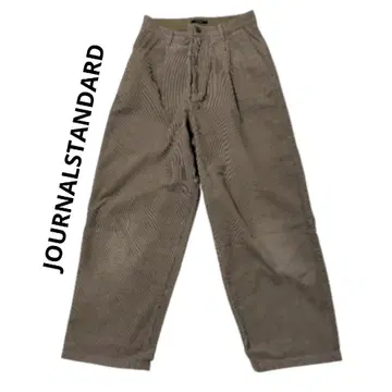 JOURNALSTANDARD 저널 스탠다드 코듀로이 와이드 팬츠