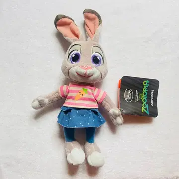 주디 봉제 인형 디즈니 스토어 주토피아 유년기 당근