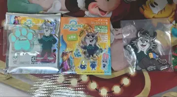 파우바트 오로라 아크릴 스탠드 참 러버 키링 주토피아2