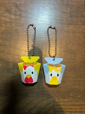 카라아게쿤 키링 2개 세트