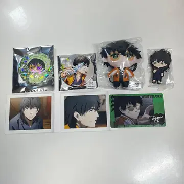 WINDBREAKER 토가미 죠 카푸코 후렌즈 인형옷 캔뱃지 파샤코레