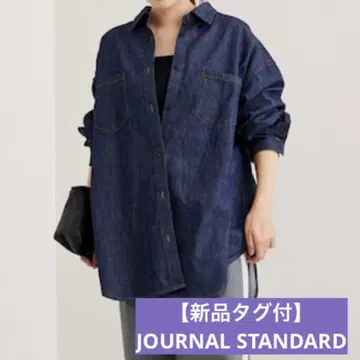[택 포함 새상품] JOURNAL STANDARD 라이트 온스 데님 셔츠