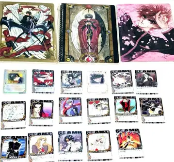 X 굿즈 세트 CLAMP in CARDLAND 노트 책받침