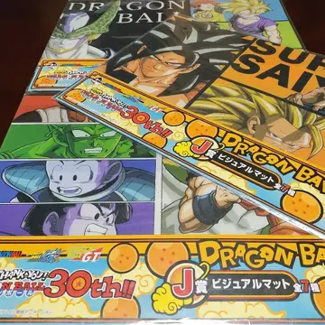 드래곤볼 제일복권 30주년 기념 비주얼 매트 3종