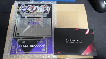 Crazy Raccoon (CR) Masters Berlin 기념 아크릴