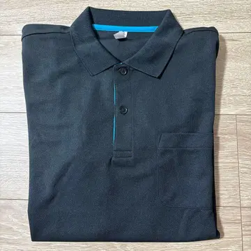 블랙 피케 셔츠 Abyss Zelas studio