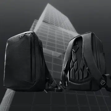 거의 미사용 데상트 얼터레인 에어로스트림 백팩 25L