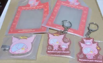 달마 에니마이 복권 트레이딩 카드 케이스 앞머리 클립 아크릴 키링 대요괴