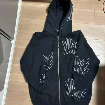XLARGE 지퍼 후드티