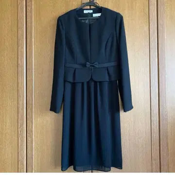 새상품급 블랙 포멀 상복 원피스 수트 7호