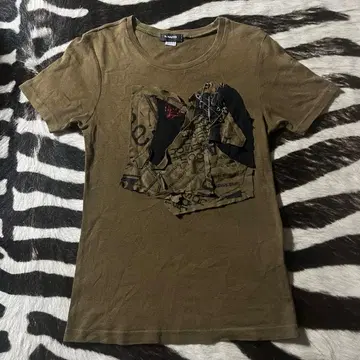 00s h.naoto repair tee 안전핀