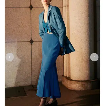 LILYBROWN 파랑 3점 SET 스커트 자켓