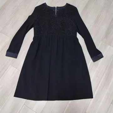 새상품급! Untitled 블랙 긴팔 원피스