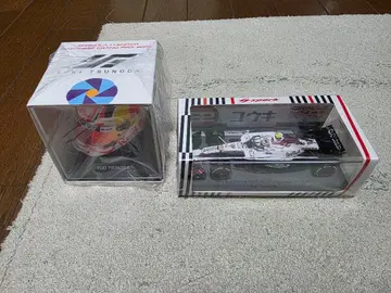 츠노다 유키 2025 일본 GP 미니 헬멧 모델카 세트