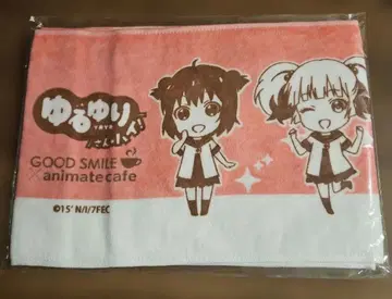유루유리 산 하이! 굿스마일 애니메이트 카페 콜라보 타월