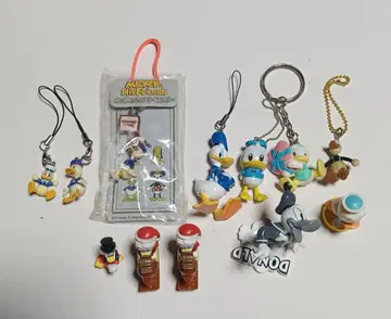 디즈니 캐릭터 스트랩 키링 세트