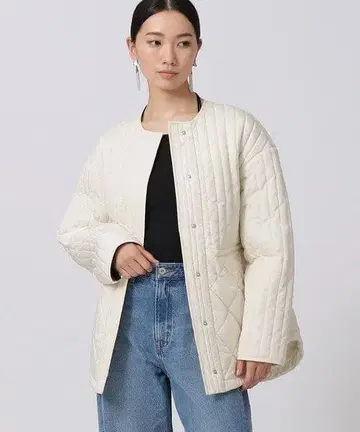 GALLEST 퀼팅 MIX 블루종