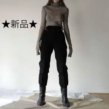 슬림핏 새상품 juemi 코듀로이 조거 팬츠 정가 9,600엔