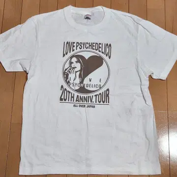 LOVE PSYCHEDELICO T셔츠 M 사이즈