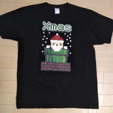 크리스마스 산타 T셔츠 L 사이즈