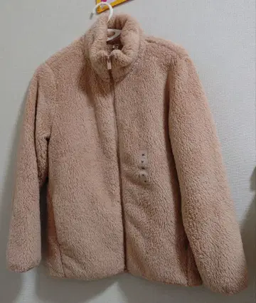 UNIQLO 베이지 플리스 자켓 M 사이즈