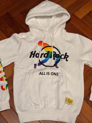S 사이즈 하드 록 카페 속기모 트레이닝복 후드티 미국