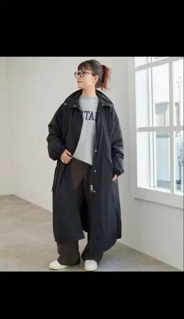 가격 인하 가능 스픽 앤 스팬 블랙 발수 패딩 코트 36