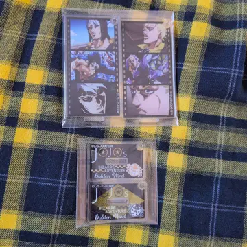 죠죠의 기묘한 모험 명장면 아크릴 키링 리조또 프로슈토 세트