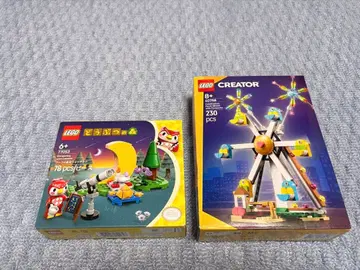 LEGO 동물의 숲 푸코의 별하늘 워칭 & CREATOR 관람차