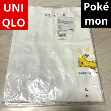 택 포함 미사용 새상품 UNIQLO 포켓몬 T셔츠 XL 피카츄