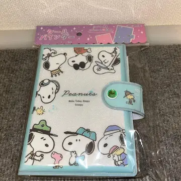 [ 새상품 ] 스누피 씰 앨범 씰 바인더 PEANUTS