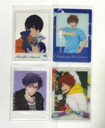 Free! 폴라로이드풍 클리어 카드 묶음 판매