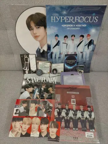 txt SANCTUARY 앨범 3가지 형태 세트와 태현 굿즈 등 총정리