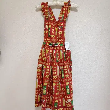 택 포함 Emily Temple Cute PASTA! 에이프런 스커트