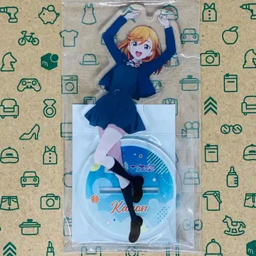 시부야 카논 아크릴 스탠드 Let'sStart!ver. 러브카 키 비쥬