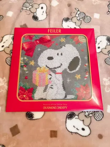 스누피 페이 손수건