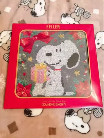 스누피 페이 손수건