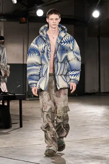 Dries Van Noten 23aw 플로럴 카고 팬츠