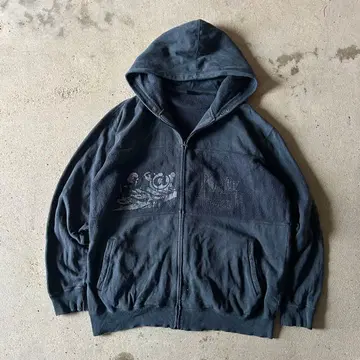 Airwalk 00s 풀 집업 맨투맨 후드티 페이드