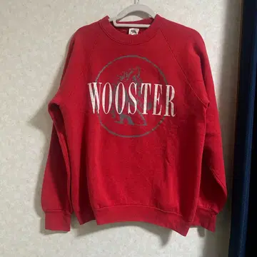 USA 구제 의류 90s 래글런 슬리브 맨투맨 속기모