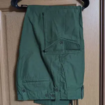 미사용품 BACK NUMBER 백넘버 밀리터리 팬츠