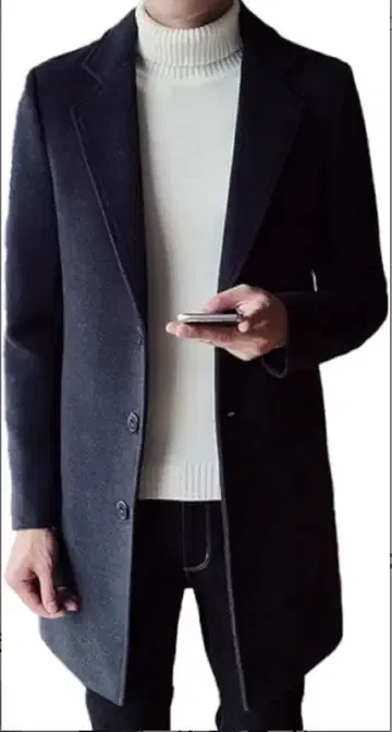 새상품급 CONFIM 남성용 체스터 코트 L 사이즈