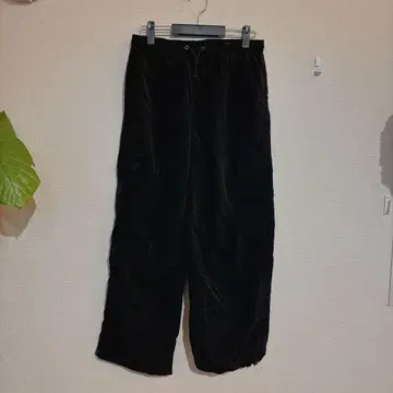 NO BOUNDARIES 블랙 카고 팬츠 [ L ] 블랙 캐주얼 댄스