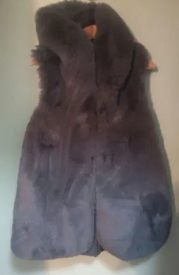 미사용 새상품 FIL DIRE 그레이 퍼 뒷 무스탕 베스트