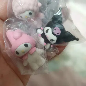My Melody & Kuromi 플로키 피규어 3개 세트
