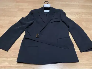 Double Satin Tailored Tie Locken Jacket