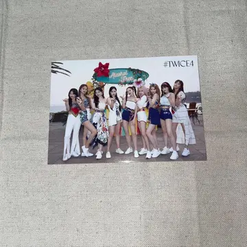 TWICE #TWICE4 랜덤 포토카드 올