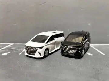 [토미카 프리미엄] 도요타 알파드 2대 세트