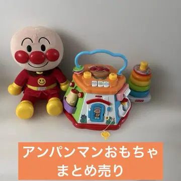 호빵맨 봉제 인형 완구 세트